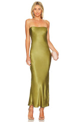 x REVOLVE Angel Strapless Midi Dress